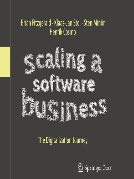 Title details for Scaling a Software Business by Brian Fitzgerald - Available